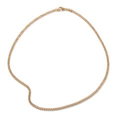John Hardy Yellow Gold Curb Chain Necklace | 3.6mm
