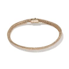 John Hardy Yellow Gold Kami Chain Bracelet | 4.5mm