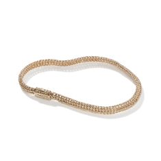 John Hardy Yellow Gold Kami Chain Bracelet | 4.5mm