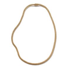 John Hardy Yellow Gold Kami Chain Necklace | 4.5mm | 18 Inches