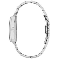 Joseph Bulova Breton Limited Edition Beige Dial Stainless Steel Bracelet Watch 32mm - 96B333