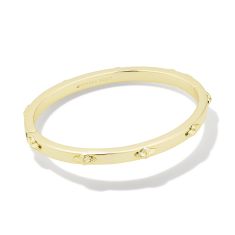 Kendra Scott Abbie Metal Bangle Bracelet, Gold-Plated