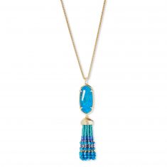 Kendra Scott Eva Necklace in Aqua Howlite