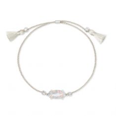 Kendra Scott Everlyne Friendship Bracelet in White Kyocera Simulated Opal REEDS Jewelers