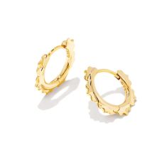 Kendra Scott Genevieve Huggie Earrings, Gold-Plated