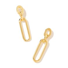 Kendra Scott Heather Linear Earrings, Gold-Plated