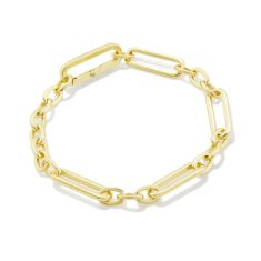 Kendra Scott Heather Link and Chain Bracelet, Gold-Plated