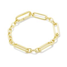 Kendra Scott Heather Link and Chain Bracelet, Gold-Plated