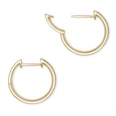 Final Sale - Kendra Scott Jack Hoop Earrings in Rainbow Crystal, Gold-Plated