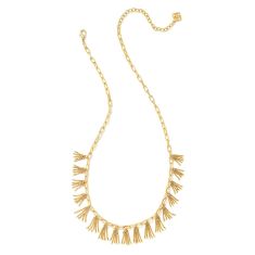 Kendra Scott Sienna Strand Necklace, Gold-Plated