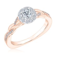 Kleinfeld Fine Jewelry Crosby Engagement Ring 1/2ctw