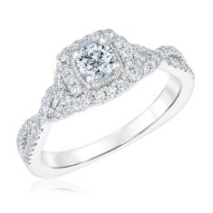 Kleinfeld Fine Jewelry Varick Engagement Ring 3/4ctw