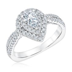 Kleinfeld Fine Jewelry Wooster Engagement Ring 7/8ctw