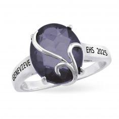 Ladies' Afire High School Class Ring