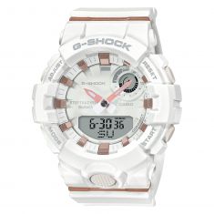 G shock white with rose gold hotsell