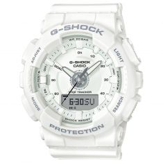 Ladies' Casio G-Shock S-Series White Step Tracker Watch