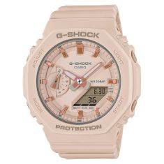 Ladies' Casio G-Shock S Series Light Pink Resin Strap Watch GMAS2100-4A