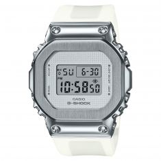 Ladies' Casio G-Shock White Semi-Transparent Resin Watch GMS5600SK-7