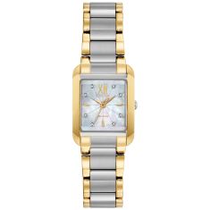Ladies' Citizen Eco-Drive Bianca Crystal Two-Tone Watch | 22x28mm | EW5554-58D