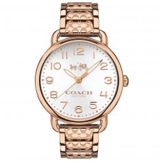 Ladies COACH Delancey Rose Gold Tone Ion Plated Stainless