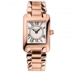 Ladies' Frederique Constant Classics Carre Diamond Dial Rose Gold-Plated Watch | FC-200MPDC14B