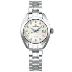 Ladies' Grand Seiko Elegance Watch, Diamond Dial Stainless Steel STGK007