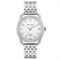 Ladies' Joseph Bulova Commodore Limited Edition Automatic Stainless Steel Watch | 34.4mm | 96M153