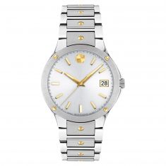 Ladies' Movado SE Dual-Finished Two-Tone Stainless Steel Watch | 32mm | 0607516