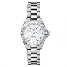 Tag heuer aquaracer mother of pearl dial ladies watch store
