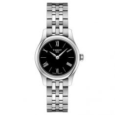 image of Tissot Tradition 5.5 Lady Black Dial Stainless Steel Watch 25mm - T0630091105800 with sku:T0630091105800