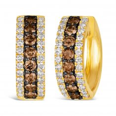 Le Vian 1 3 8ctw Chocolate Diamonds and Nude Diamonds 14k