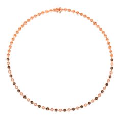 Le Vian® 1 1/2ctw Chocolate Diamonds® and Nude Diamonds™ Strawberry Gold™ Necklace