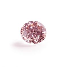Lightbox 1ct Pink Brilliant Round Lab Grown Diamond