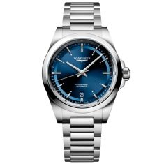 Longines Conquest Blue Dial Stainless Steel Bracelet Watch 38mm - L37204926