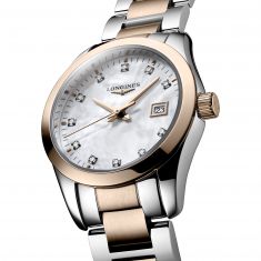 Longines Conquest Classic Diamond Dial and Two-Tone Bracelet Watch | 29.5mm | L22863877