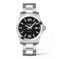 Longines Conquest Stainless Steel Bracelet Watch | 41mm | L37594586
