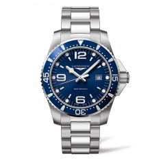 Longines HydroConquest Blue Dial Stainless Steel Bracelet Watch 44mm - L38404966
