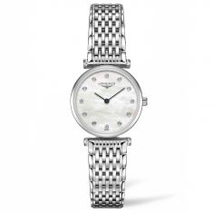 Longines La Grande Classique Diamond Dial and Stainless Steel Bracelet Watch | 24mm | L42094876