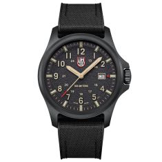 Luminox Atacama Field Black Rubber and Sand NATO Strap Watch 43mm - XL.1970.SET