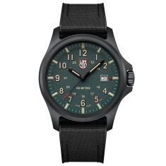 Luminox Atacama Field Green Dial Black Rubber Strap Watch 43mm - XL.1977
