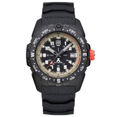 Luminox Bear Grylls Mountain Black Dial Black Rubber Strap Watch 43mm - XB.3731