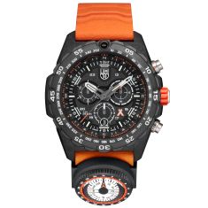 Luminox Bear Grylls Survival Master 3740 Series Outdoor Explorer Orange Rubber Strap Watch | 45 mm | XB.3749