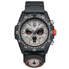 Luminox Bear Grylls Survival Master 3740 Silver Dial Dark Grey Rubber Strap Watch 45mm - XB.3748