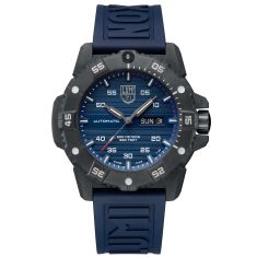 Luminox Master Carbon Seal Automatic 3860 Series Blue Rubber Strap Military Dive Watch | 45mm | XS.3863