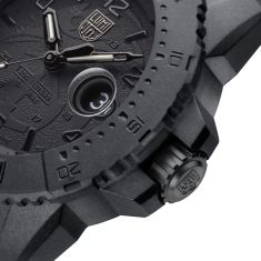 Luminox Navy SEAL Foundation Military Blackout Watch 45mm - XS.3601.BO.NSF