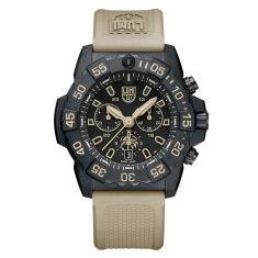 Luminox Navy SEAL Foundation Sand Rubber Strap and Green Webbing Strap Watch Set | 45mm | XS.3590.NSF.SET