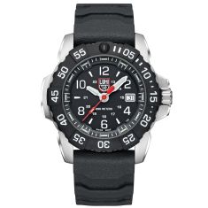 Luminox Navy SEAL RSC 3250 Time Date Series Black Dial Black Rubber Strap Diver Watch | 45mm | XS.3251.CB
