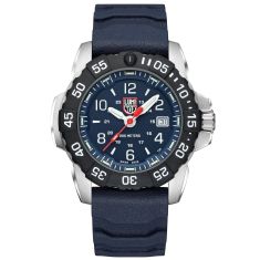 Luminox Navy SEAL RSC 3250 Time Date Series Blue Dial Blue Rubber Strap Diver Watch | 45mm | XS.3253.CB