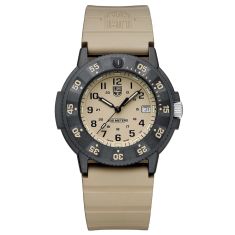 Luminox Original Navy SEAL EVO Military Sand Rubber Strap Watch 43mm - XS.3010.EVO.S