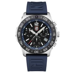 Luminox Pacific Diver Chronograph 3140 Series Blue Rubber Strap Watch | 44mm | XS.3143